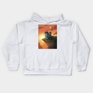 Birb Rider Kids Hoodie